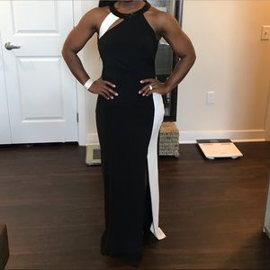 Ralph Lauren Black evening gown